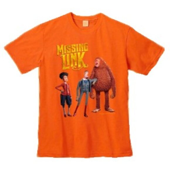 New! Missing Link Claymation Movie T-Shirt - Picture 1 of 2